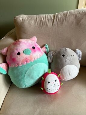Squishmallows Bundle Gala Cherish and Delita